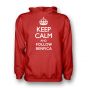 Keep Calm And Follow Benfica Hoody (red) - Kids