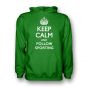 Keep Calm And Follow Sporting Lisbon Hoody (green)