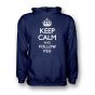Keep Calm And Follow Psg Hoody (navy) - Kids