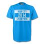 Manchester City 2014 Champions Tee (sky Blue) - Kids
