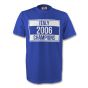 Italy 2006 Champions Tee (blue) - Kids