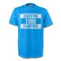 Argentina 1986 Champions Tee (sky Blue) - Kids