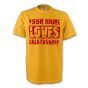 Your Name Loves Galatasaray T-shirt (yellow)