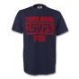 Your Name Loves Psg T-shirt (navy)