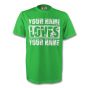 Your Name Loves Your Name T-shirt (green)