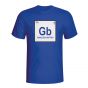 Gianlugi Buffon Italy Periodic Table T-shirt (blue)