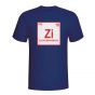Zlatan Ibrahimovic Psg Periodic Table T-shirt (navy) - Kids