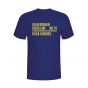 Juan Roman Riquelme Boca Juniors Squad T-shirt (navy) - Kids