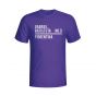 Gabriel Batistuta Fiorentina Squad T-shirt (purple) - Kids