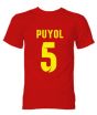 Barcelona Carlos Puyol Hero T-Shirt (Red)