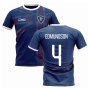 2023-2024 Glasgow Home Concept Football Shirt (Edmundson 4)