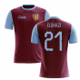 2023-2024 Villa Home Concept Football Shirt (El Ghazi 21)
