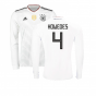 2017-2018 Germany Long Sleeve Home Shirt (Howedes 4)