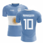 2025-2026 Argentina Flag Concept Football Shirt (Maradona 10)
