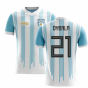 2025-2026 Argentina Home Concept Football Shirt (Dybala 21)
