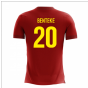 2023-2024 Belgium Airo Concept Home Shirt (Benteke 20)