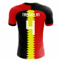 2023-2024 Belgium Flag Concept Football Shirt (Nainggolan 4) - Kids
