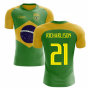 2023-2024 Brazil Flag Concept Football Shirt (Richarlison 21)