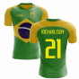 2025-2026 Brazil Flag Concept Football Shirt (Richarlison 21)