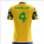 2025-2026 Brazil Home Concept Football Shirt (David Luiz 4)