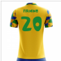 2025-2026 Brazil Home Concept Football Shirt (Firmino 20)