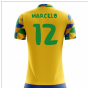2025-2026 Brazil Home Concept Football Shirt (Marcelo 12) - Kids