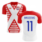 2018-2019 Croatia Fans Culture Home Concept Shirt (Brozovic 11) - Little Boys