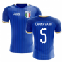 2023-2024 Italy Home Concept Football Shirt (Cannavaro 5) - Kids