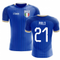 2025-2026 Italy Home Concept Football Shirt (Pirlo 21) - Kids