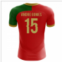 2025-2026 Portugal Flag Home Concept Football Shirt (Andre Gomes 15)