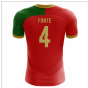 2025-2026 Portugal Flag Home Concept Football Shirt (Fonte 4) - Kids