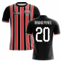 2025-2026 Sao Paolo Home Concept Football Shirt (Bruno Peres 20) - Kids