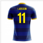 2025-2026 Sweden Airo Concept Away Shirt (Larsson 11)