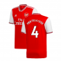 2019-2020 Arsenal Home Shirt (MERTESACKER 4)