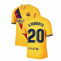 2019-2020 Barcelona Away Nike Shirt (Kids) (S ROBERTO 20)