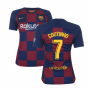 2019-2020 Barcelona Home Nike Ladies Shirt (COUTINHO 7)