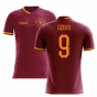 2025-2026 Roma Home Concept Football Shirt (DZEKO 9)
