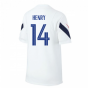 2020-2021 France Nike Training Shirt (White) (HENRY 14)