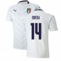 2020-2021 Italy Away Puma Football Shirt (Kids) (CHIESA 14)
