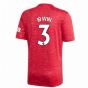2020-2021 Man Utd Adidas Home Football Shirt (Kids) (IRWIN 3)
