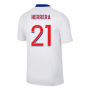 2020-2021 PSG Away Nike Football Shirt (HERRERA 21)