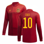 2020-2021 Spain Home Adidas Long Sleeve Shirt (ISCO 10)