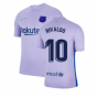 2021-2022 Barcelona Away Shirt (Kids) (RIVALDO 10)