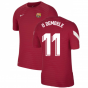2021-2022 Barcelona Elite Training Shirt (Red) (O DEMBELE 7)
