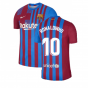 2021-2022 Barcelona Vapor Match Home Shirt (RONALDINHO 10)