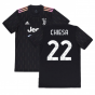 2021-2022 Juventus Away Shirt (CHIESA 22)