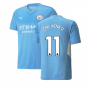 2021-2022 Man City Home Shirt (ZINCHENKO 11)