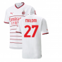 2022-2023 AC Milan Authentic Away Shirt (MALDINI 27)