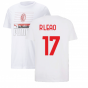 2022-2023 AC Milan FtblCore Tee (White) (R.LEAO 17)