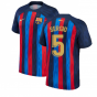 2022-2023 Barcelona Home Shirt (Kids) (SERGIO 5)
